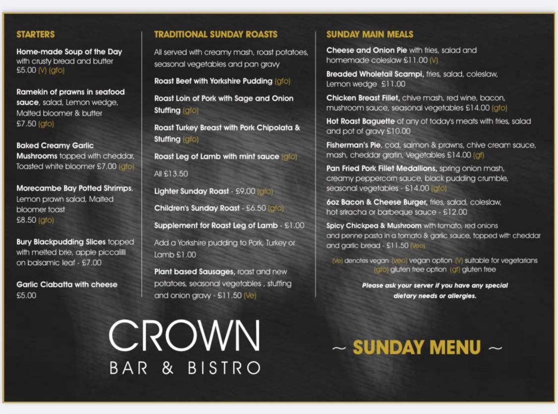 The Crown Hotel Morecambe Eksteriør billede