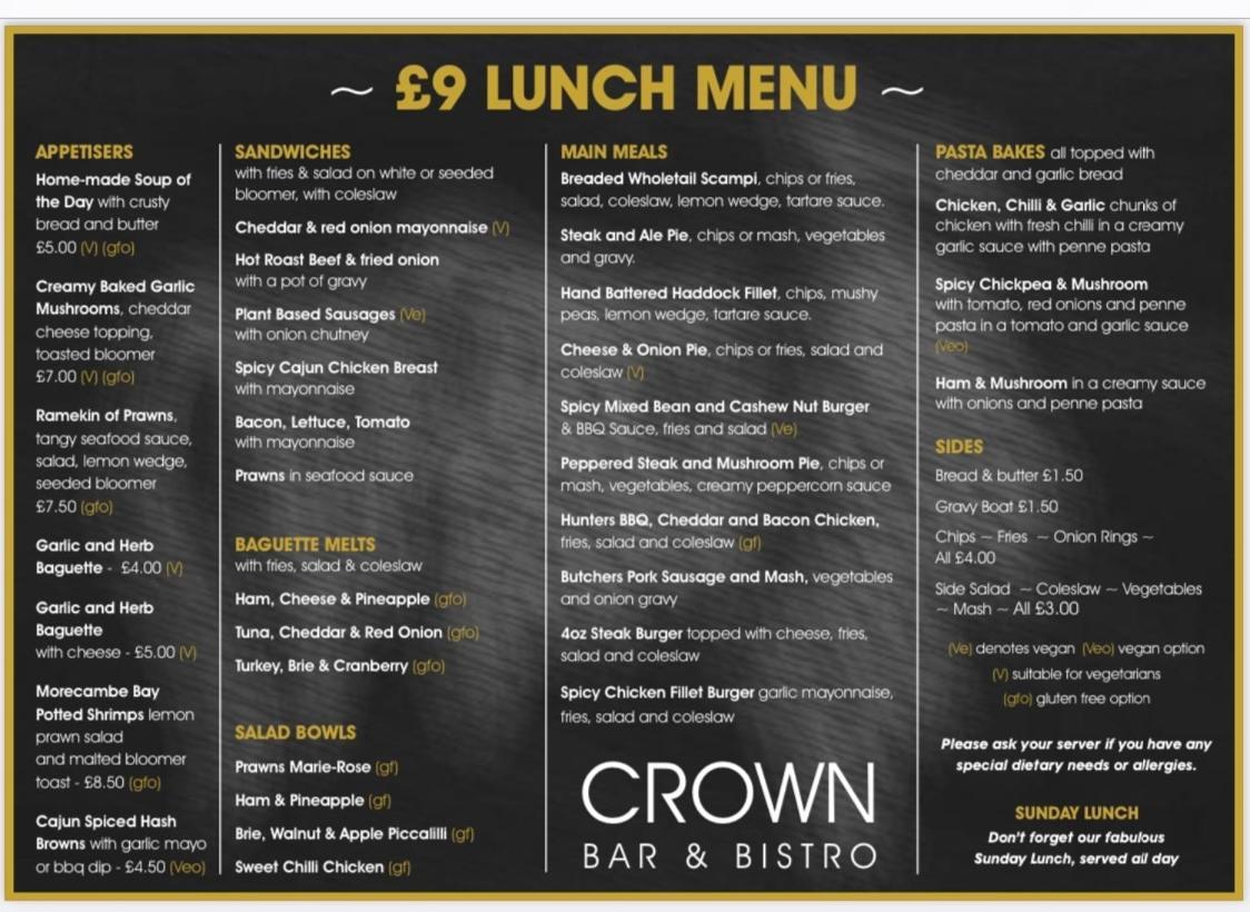 The Crown Hotel Morecambe Eksteriør billede