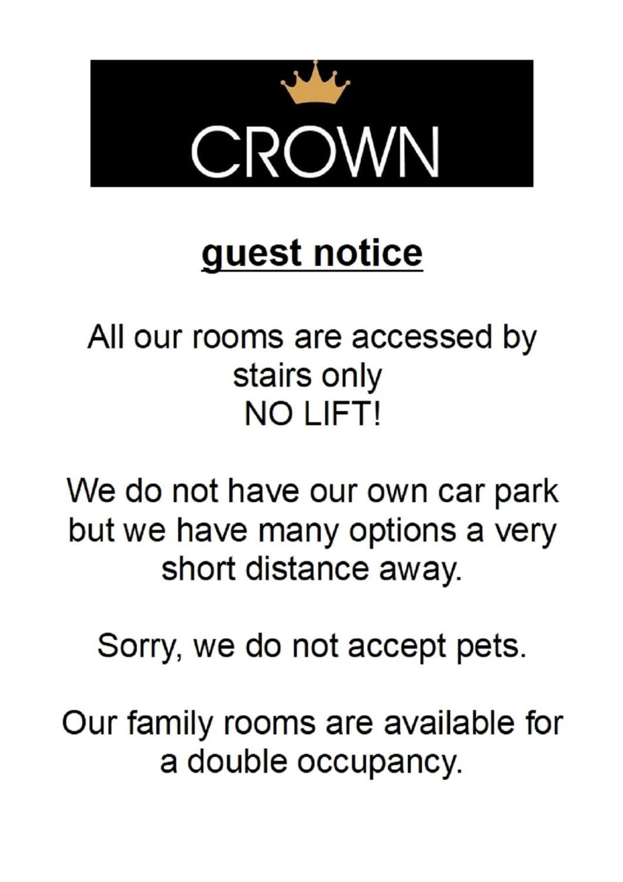 The Crown Hotel Morecambe Eksteriør billede